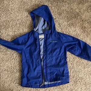 Columbia Kids Raincoat in Vibrant Blue